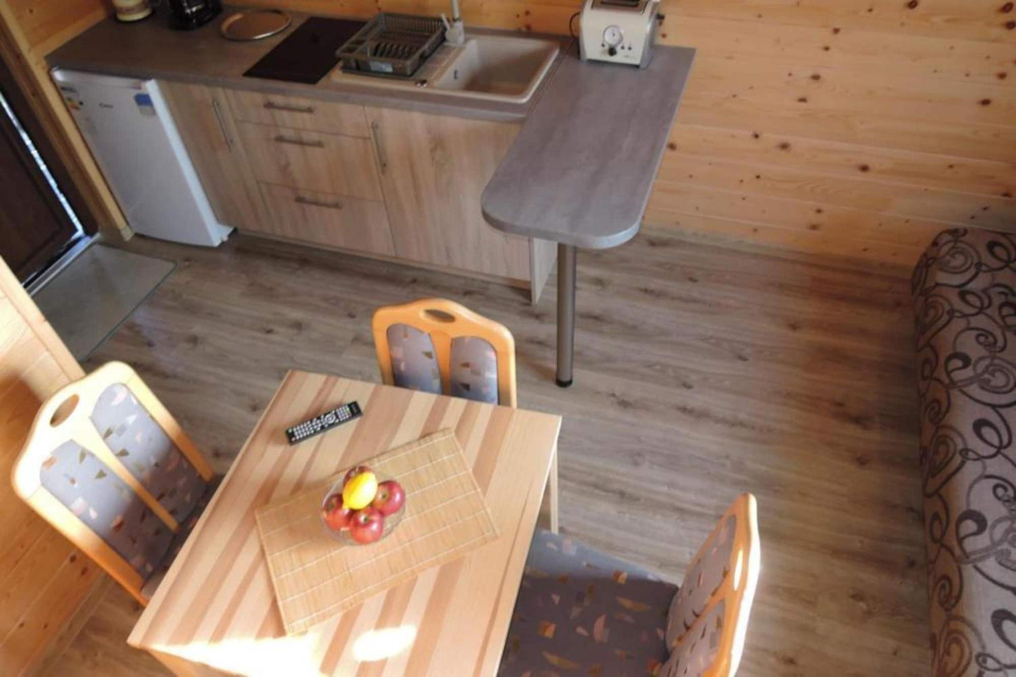 Вилла Modern Wood House In Rewal With A Terrace Экстерьер фото